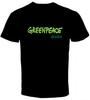 Футболка с двуязычным логотипом Greenpeace (Хинди)