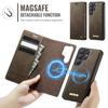 Магнитный кожаный кошелек с RFID-блокировкой для Samsung Galaxy S26 Ultra 5G