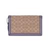 Coach  Disney Rex Signature Canvas Crossbody Bag Beige Purple Dinosaur Print Daily Party 73942-V5OYE