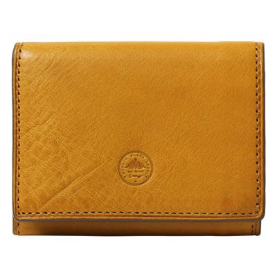 Черный кошелек Trifold из натуральной кожи Minimo Mustard [Dakota Label] мужской BL-627600-53