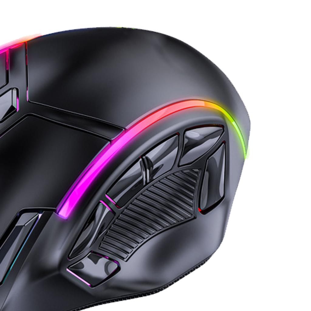 Игровая мышь RGB проводная 12800DPI 12 клавиш макроопределение компьютерные сменные аксессуары