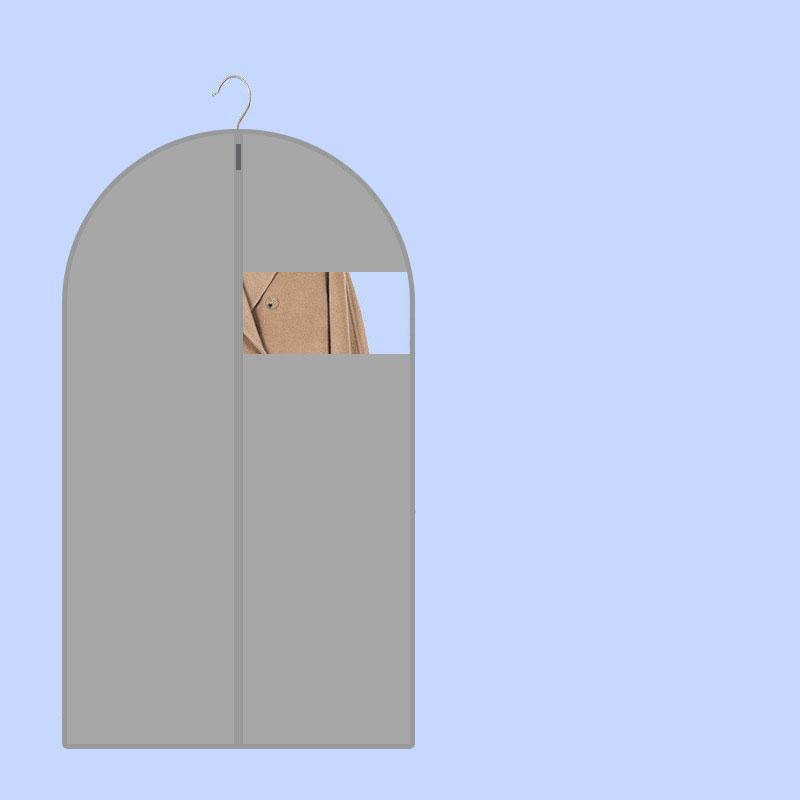 5 шт. прозрачных чехлов для одежды, чехлы для платьев для хранения, подвесные чехлы для костюмов для хранения в шкафу и путешествий, пылезащитные чехлы для костюмов, моющиеся протекторы для одежды