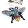 Glossy Large Bees-shape Ornaments Silicone Epoxy Resin Mold DIY Keychain Pendant Jewelry for Valentine Gift Craft