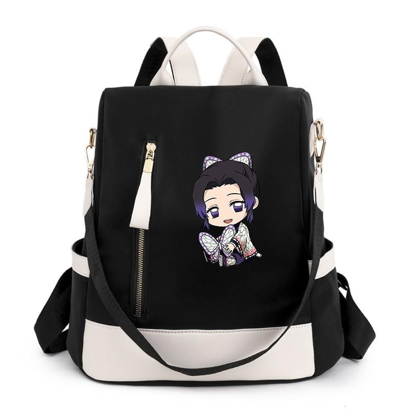 Stylish Oxford Nylon Backpack Women Streetwear Travel School Bag With Waterproof Anti-Theft Features