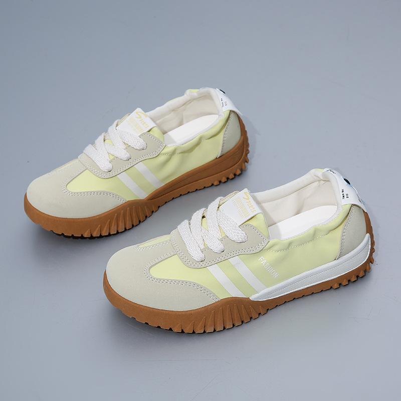 2025 летние маленькие белые туфли, новая корейская версия, женские студенческие туфли на сетчатой платформе для спорта и отдыха, уличные туфли J8820