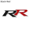 Metal Car Front Hood Grille Decal Trunk Badge RR Logo Sticker Accessories