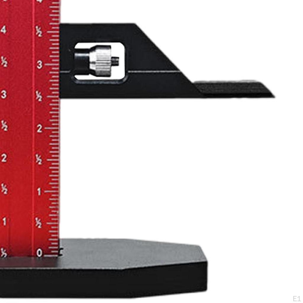 Height Depth Gauge, Professional Universal Saw Table Adjustment Ruler Measuring for