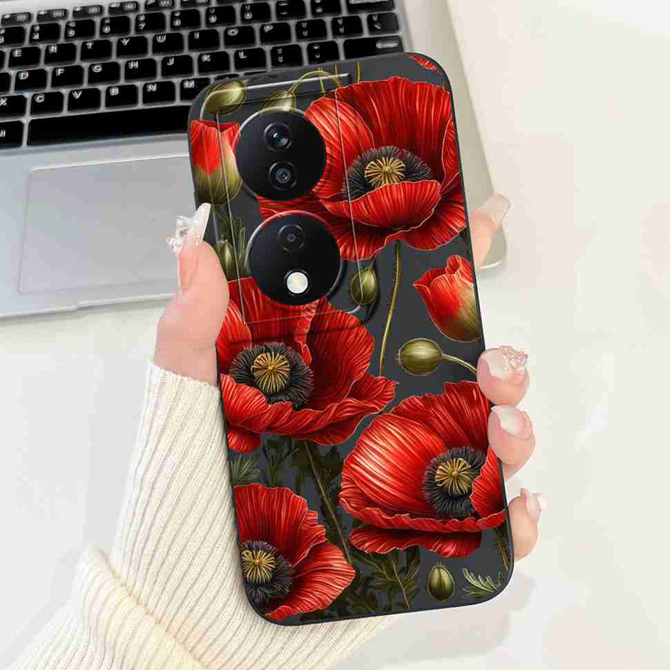 For Honor X7b 4G 5G CLK-LX1 Case Fashion Cute Butterfly Rabbit Soft Silicone Cover For Honor X7b CLK-LX2 CLK-LX3 Phone Cases