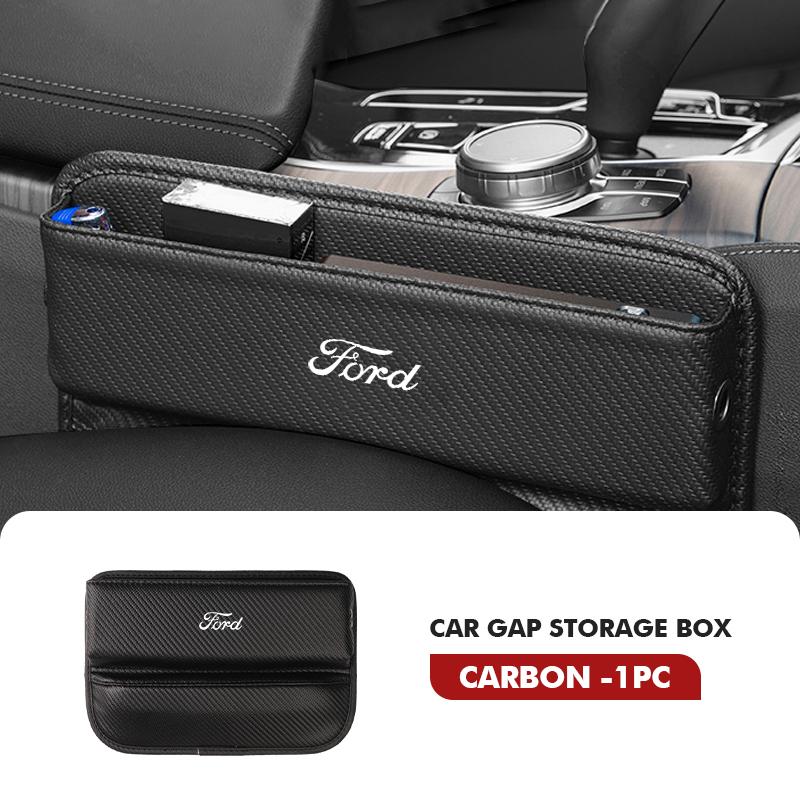 AKO1 Car Seat Gap Storage Box Pocket Organizer Non Slip Holder For Ford mk2 mk3 Ranger Mondeo mk4 S-MAX Kuga Mustang Fusion
