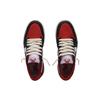 Jordan Air Jordan 1 Низкие кроссовки с нескользящей подошвой Винтажные Баскетбольные кроссовки Унисекс Красные CZ0790-161(Команда734-)