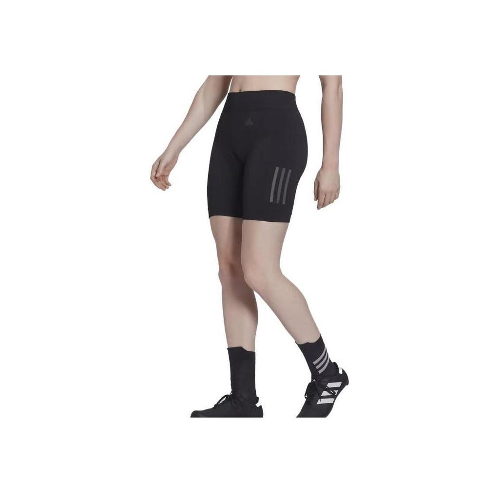 Adidas The In Sho Pk W Slim Fit Letter Print Straight Leg Sports Shorts Women Shorts Black HG1097
