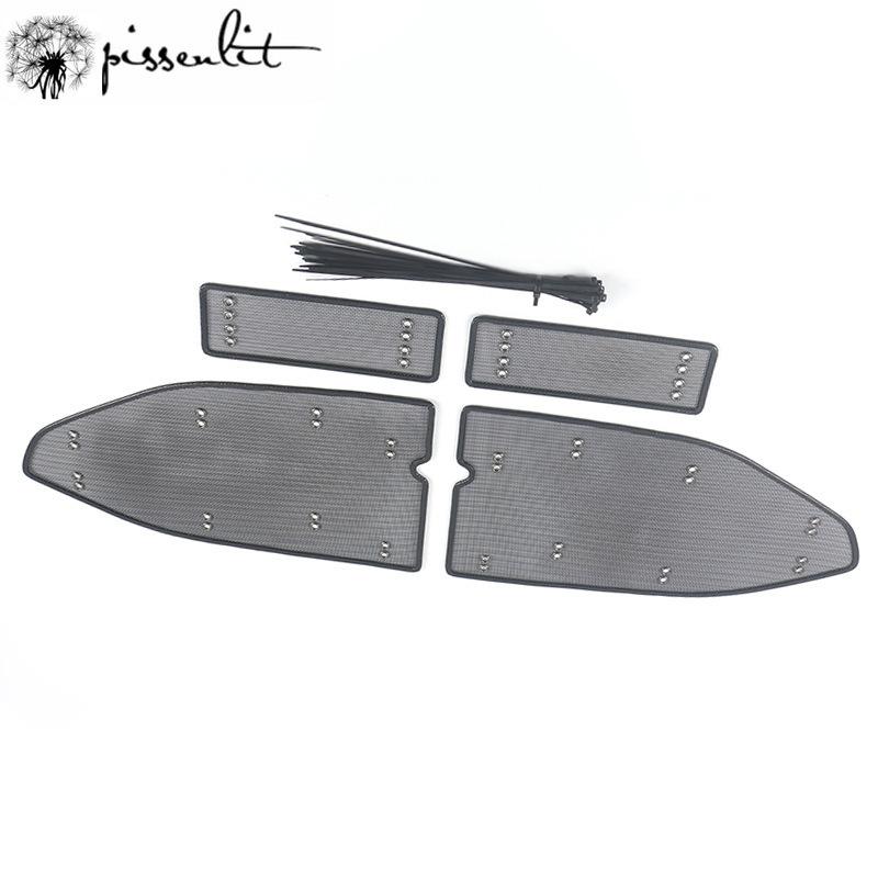 For Ford Edge ST 2019-2020 Anti-insect Network Cover Racing Grills Water Tank Protective Net Cover Panel Decoration Accessories