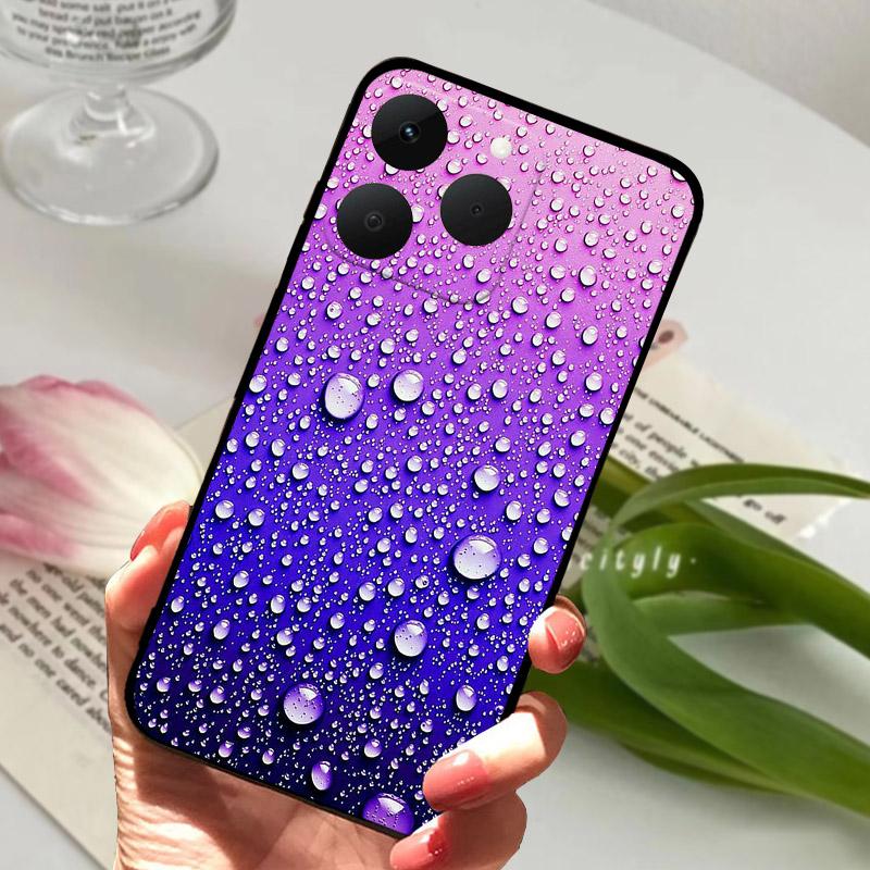 Для Realme 15T 5G Чехол Роскошный Модный Ударопрочный Силиконовый Мягкий ТПУ Чехол для Телефона Для Realme 15 T Realme15T RMX5111 RMX5112 Бампер