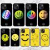 Чехол для телефона со смайликом для iPhone 11 12 Mini 13 14 Pro XS Max X 8 7 6s Plus 5 SE XR Shell