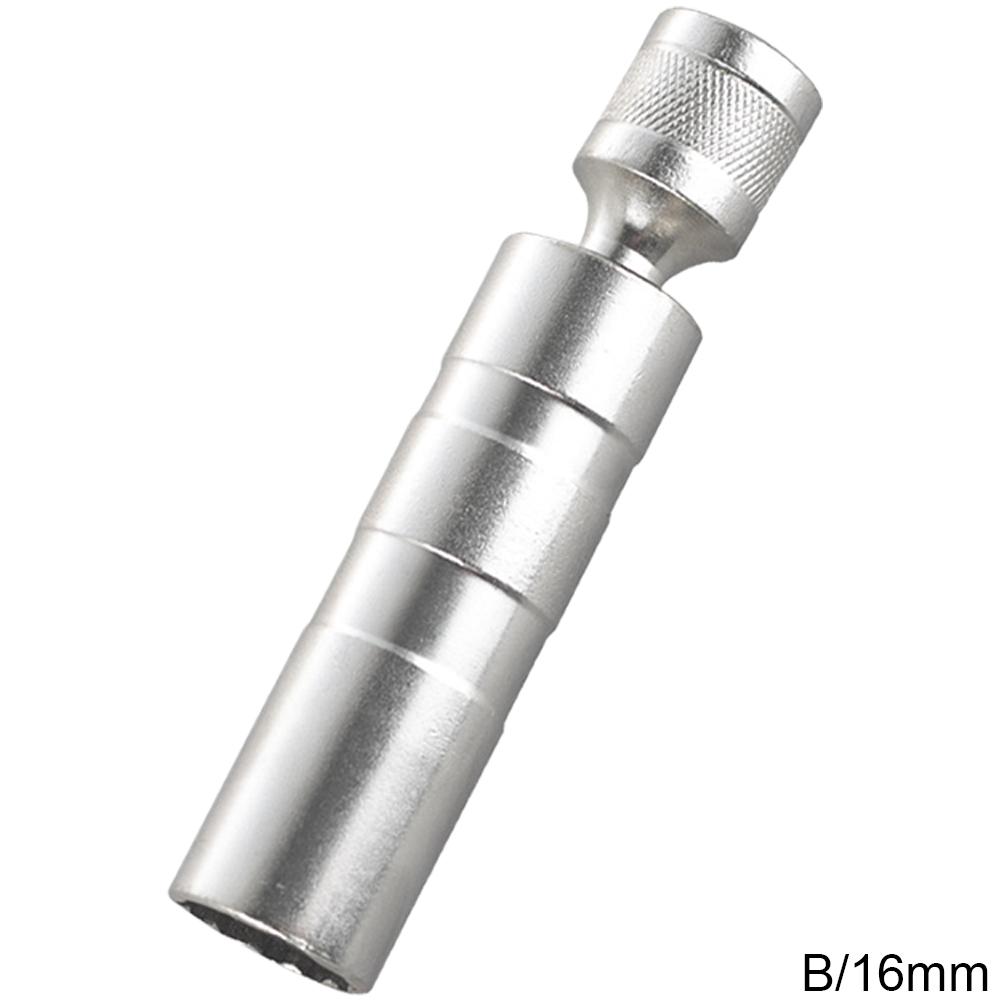 14мм 16мм Адаптер торцевого ключа для свечей зажигания Автомобильный инструмент для ремонта и разборки свечей зажигания Аксессуары