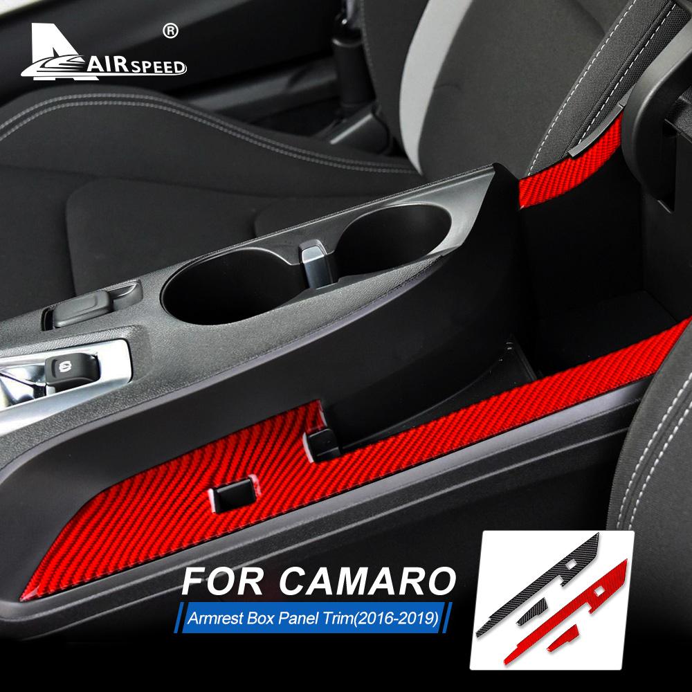 Настоящее мягкое углеродное волокно для Chevrolet Camaro 2016 2017 2018 2019 2020 2021 2022 2023 Аксессуары Декоративная накладка на салон Наклейка на подлокотник