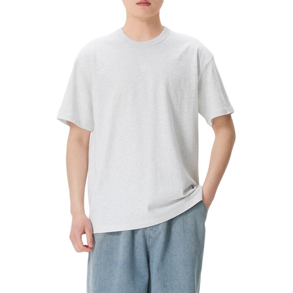Nike T Shirts Men's Gray Crew Neck Moderate IH1122-051