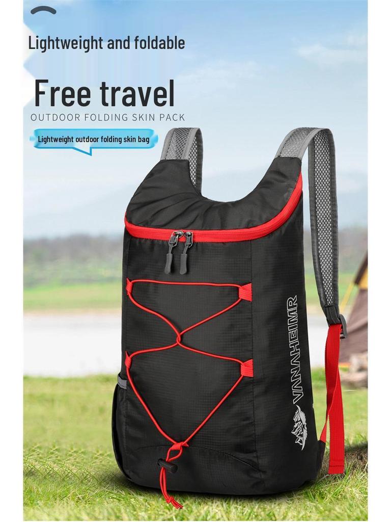 Ultra-Light Waterproof Travel & Sports Backpack with Portable Folding Design