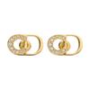 Серьги Lucky Collection Дизайн Подкова Женские серьги Золотые E4468WOMCY_D03S
