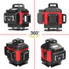 Multifunctional 16 Lines Laser Level 3 Degrees  Self-leveling Machine Rechargeable Lithium Battery Leveling