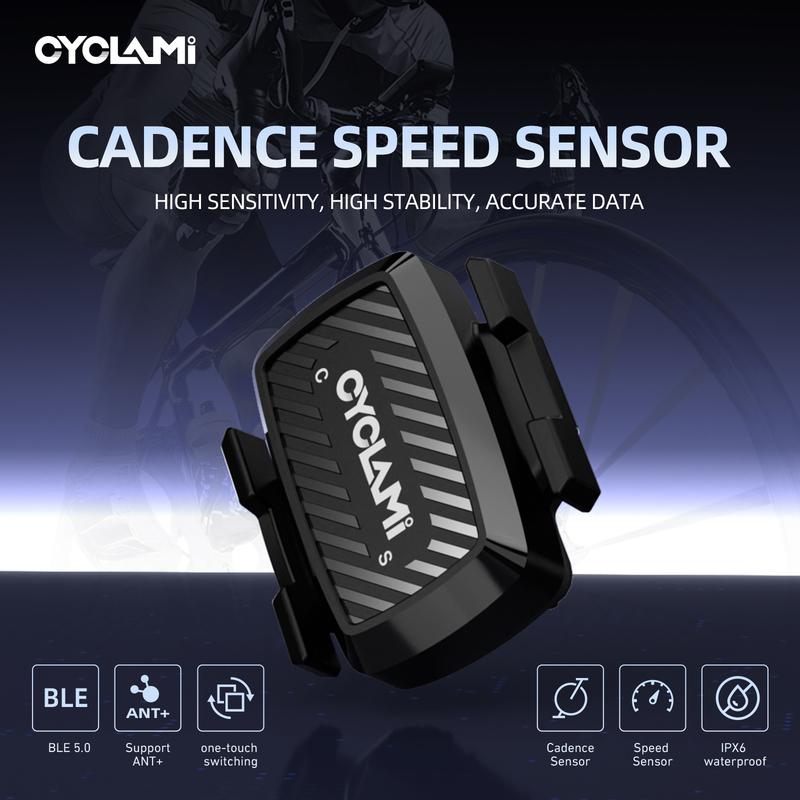 CYCLAMI Датчик каденса Скорость C1 ANT Bluetooth 5.0 Спидометр GPS Велокомпьютер Для GARMIN iGPSPORT BSC100s Bryton G2 plus G+