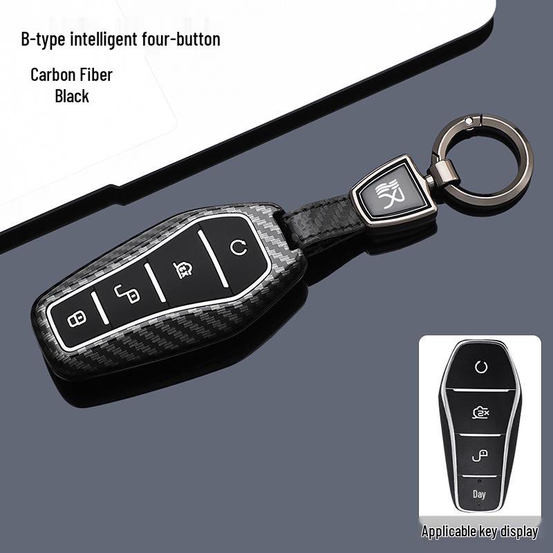 Ключница для BYD Han DMi Elite и Han L EV с держателем для карт и пряжкой для Honor Edition