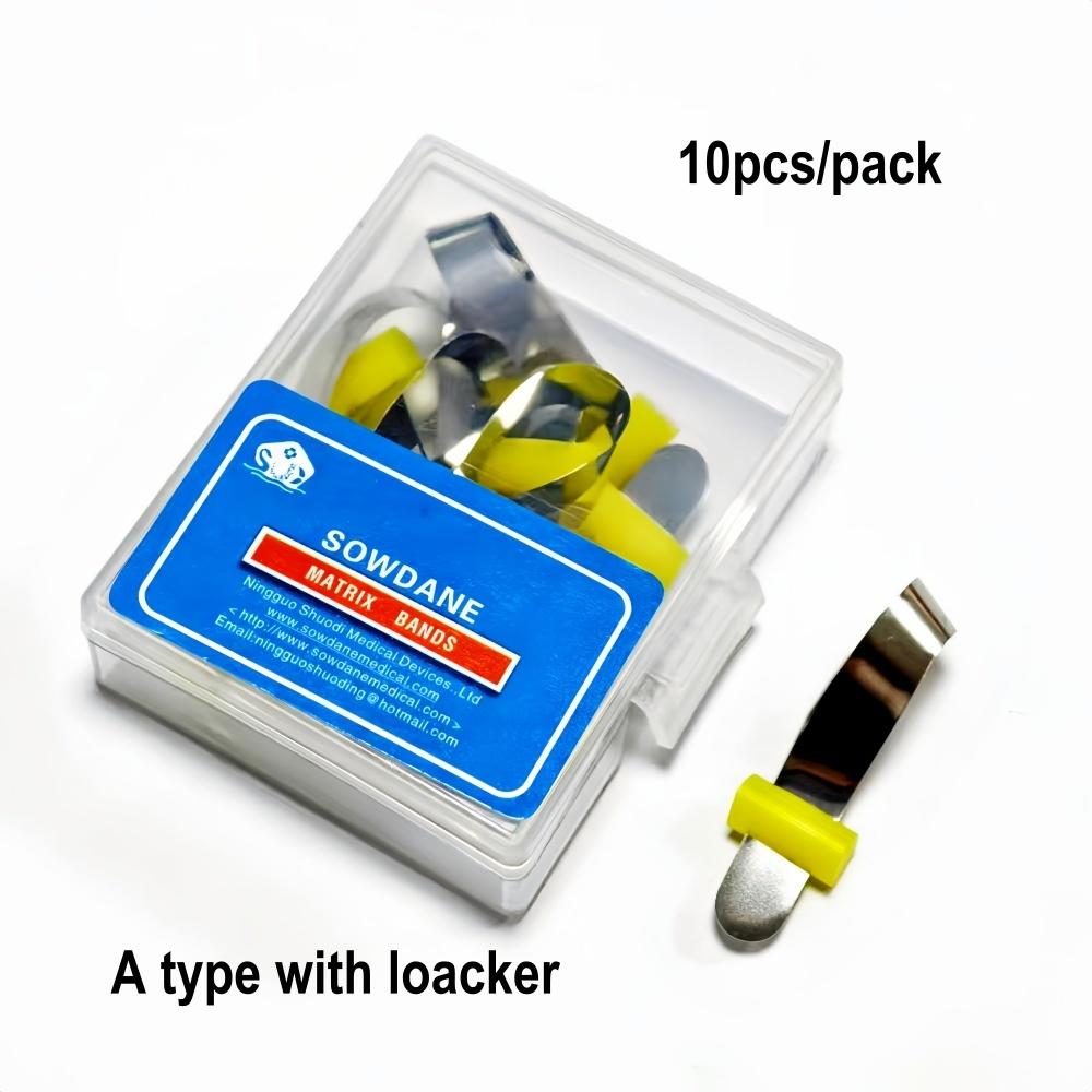 Стоматологическая матрица Tofflemire для глубокого подъема края Матрицы большой кривизны Стоматологический материал Секционная контурная матрица