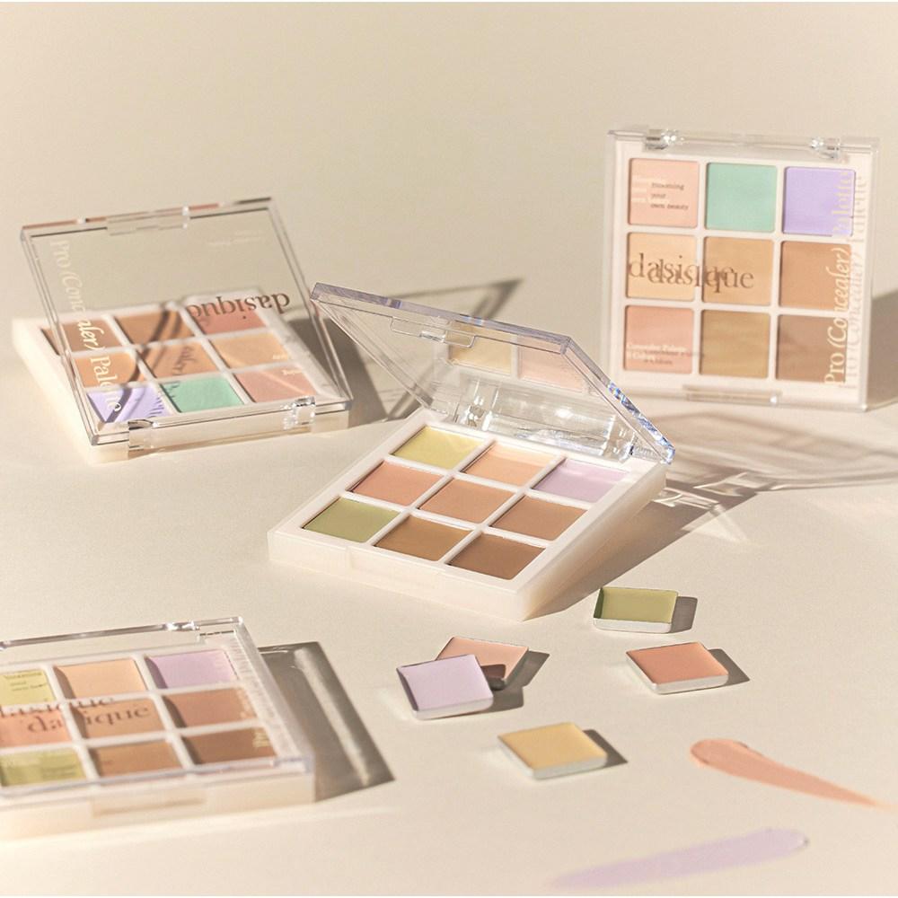 Палитра консилеров Daisyk Pro Concealer Palette 9 г, оттенок 02 Medium Cover, 1 шт.