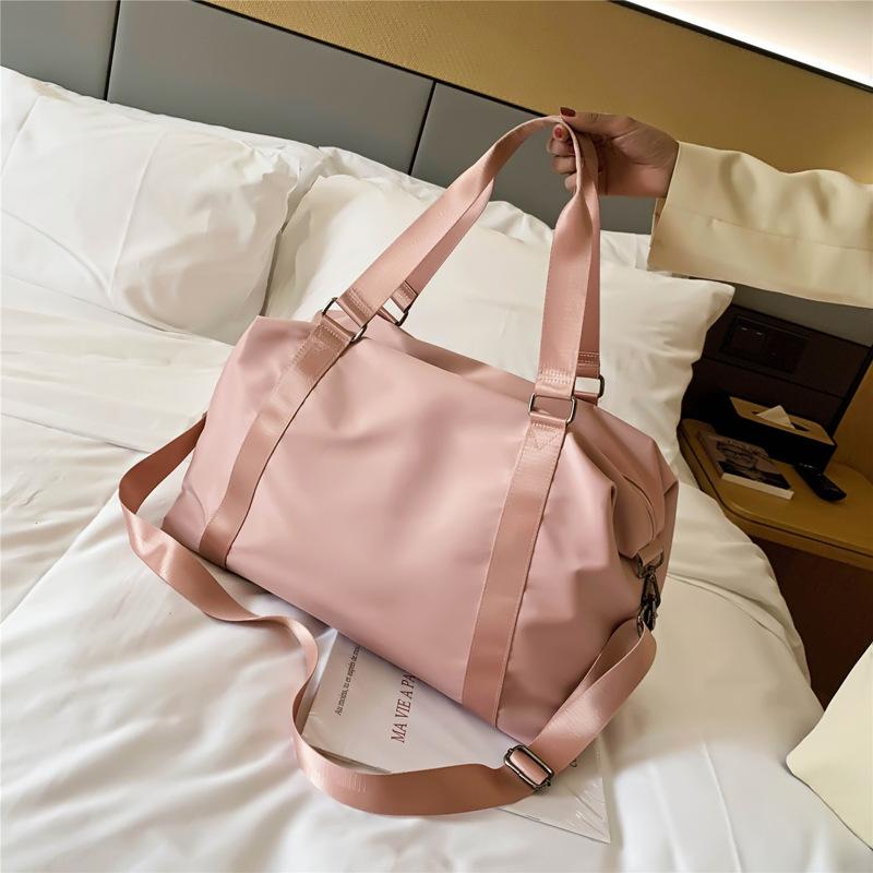 Fitness Bag Portable Yoga Bag Women'S Wet And Dry Separation Waterproof Large-Capacity Luggage Short-Distance Travel Bag