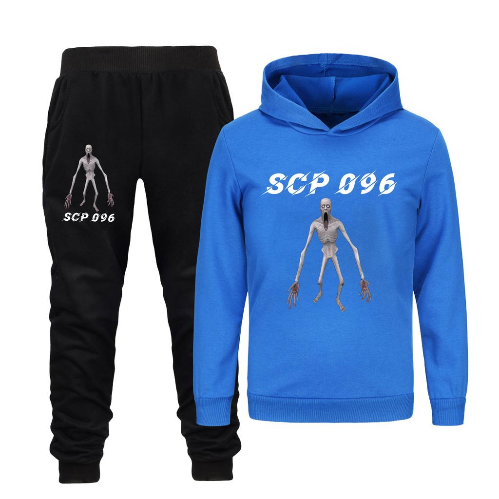 Застенчивый парень Фонд SCP Научная фантастика Детский спортивный костюм Мальчики Худи+Штаны Комплект Детский спортивный костюм Девочки Детская одежда