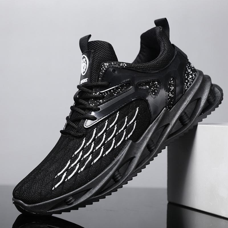 Spring and Autumn New Outdoor Sports Leisure Running Men's Shoes Anti slip Running Shoes Travel Lightweight Soft soled Shoes