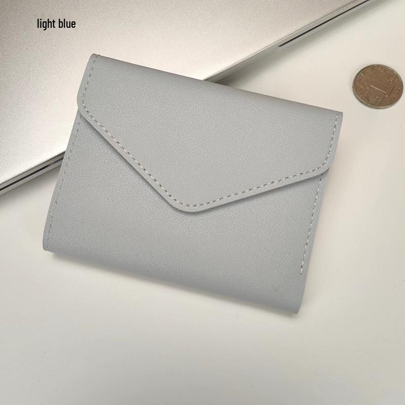 Женский модный кошелек-трифолд с множеством отделений для карт и монетницей