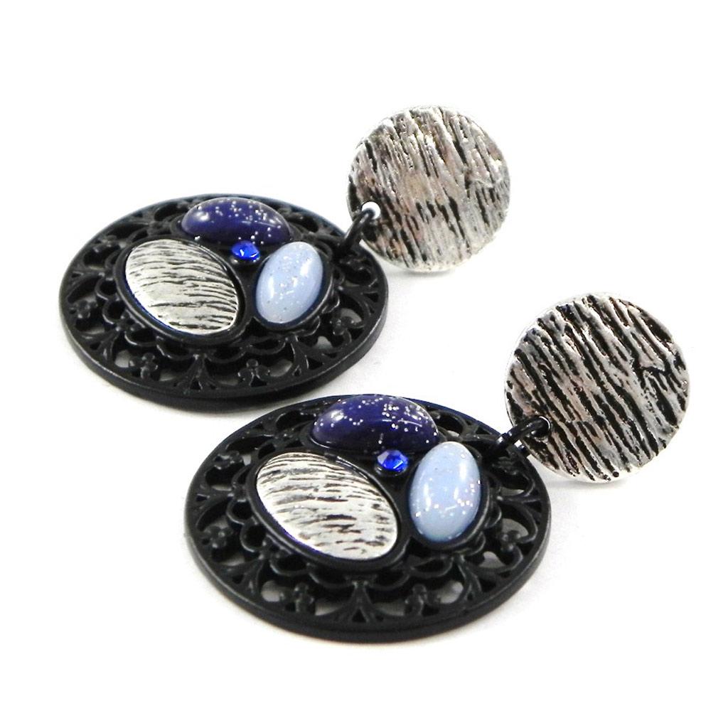 NOA [H8728] — Синие дизайнерские серьги «Кармен»