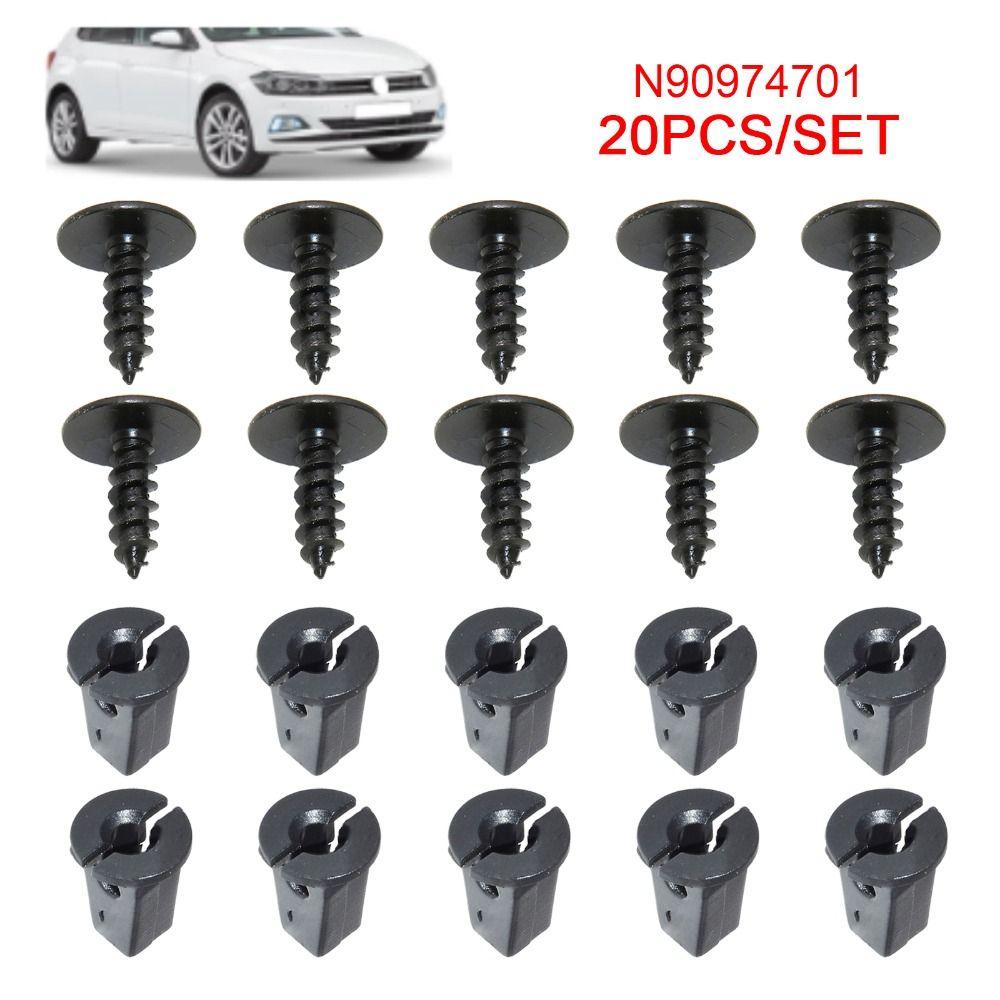 Screw Retainer Plastic Engine Cover Car Fastener Clips Car Bolt Fixing Screws Wheel Arch Torx Screw