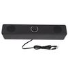 3.5mm Input Double Horns with Volume Control Wired Connection Computer Speaker  Music Listening