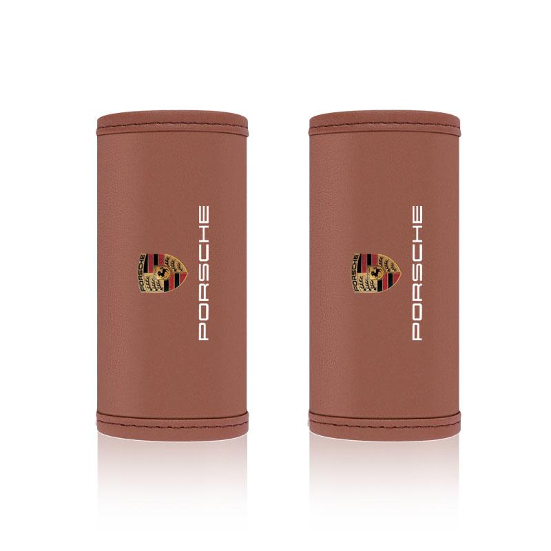 Автомобильная кожаная ручка на крыше, защитный коврик от царапин, аксессуары для Porsche 911 Cayenne Panamera Macan Boxster Carrera-GT 928 944 918