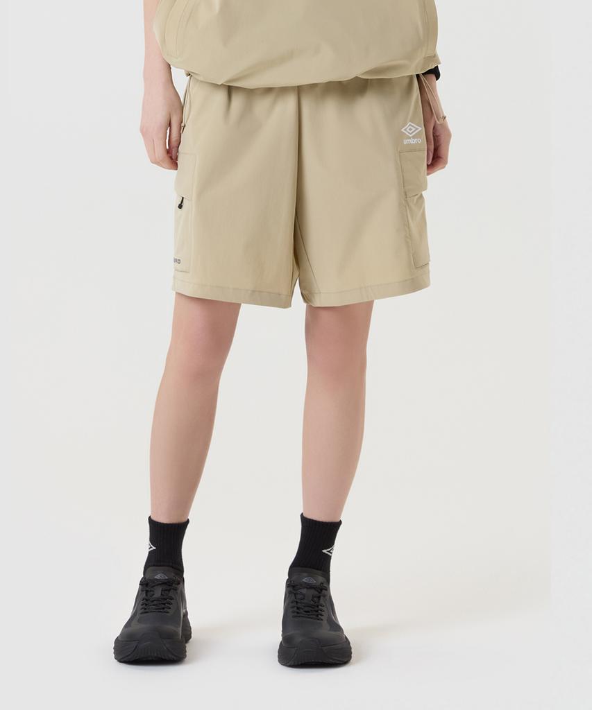 UMBRO Active All-Round Stretch Cargo Half-Length Shorts Beige (Uq121Shp31) (A Type)