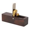 Small Wood Planer Ebony HSS Blade Woodworking Hand Plane Tool for Planing Trimming Chamfering