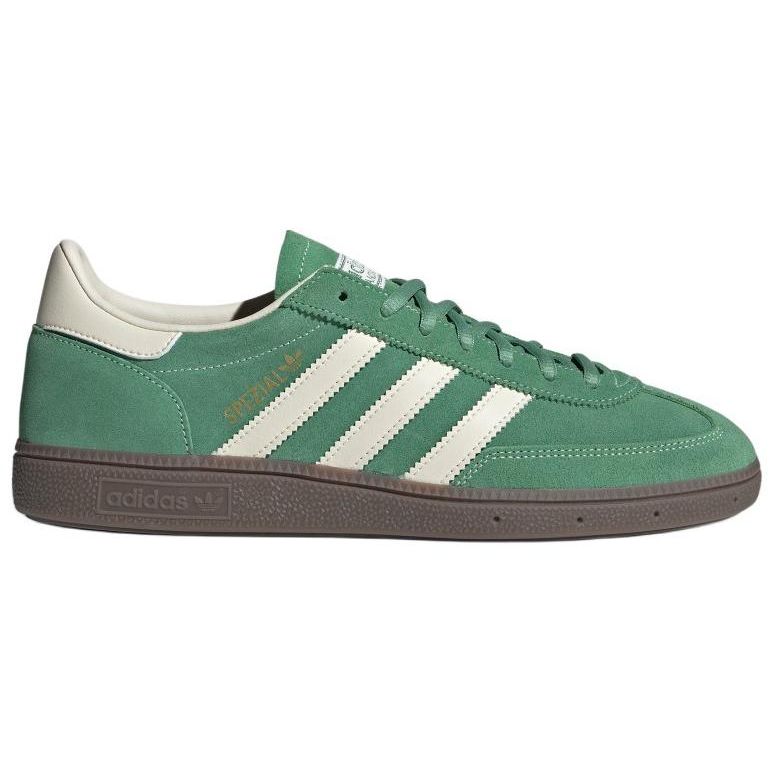 adidas Кроссовки унисекс Handball Spezial Preloved Green Gum кремово-белые IG6192