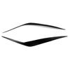 Hyundai Coupe (03-06) Headlight Eyebrow Stickers - 1 Pair Resin Modified