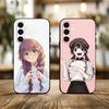Kaoruko W-Waguri Чехол для телефона для Samsung Galaxy A73, A72, A71, A70, A53, A52, A51, Другие Мягкий черный чехол