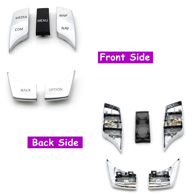 G30 G31 F90 G32 G11 G12 G01 G02 F97 F98 Car Central Console CIC IDrive Multimedia Control Button Cover Trim For BMW 5 6 7 X3 X4