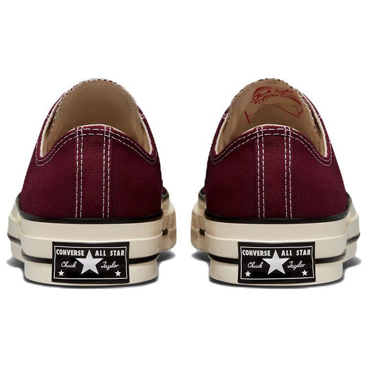 Converse 1970-е годы Chuck 70 Classic Casual Slip Durable Lightweight Canvas Low Top Unisex кеды бордовые A01450C
