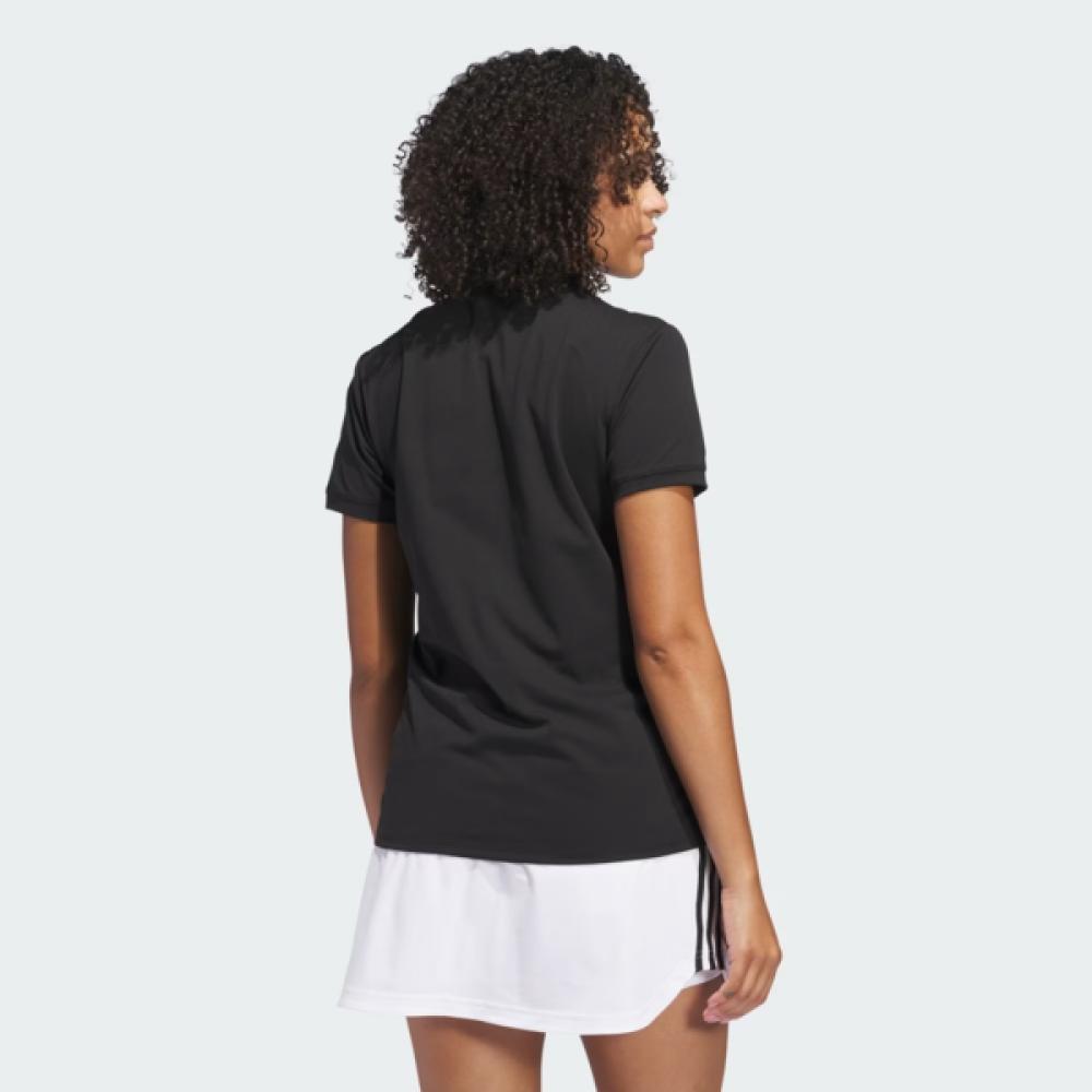 Adidas Golf AdidaS Women S Ultimate 365 twiSt Polo Shirt Black Jc9221