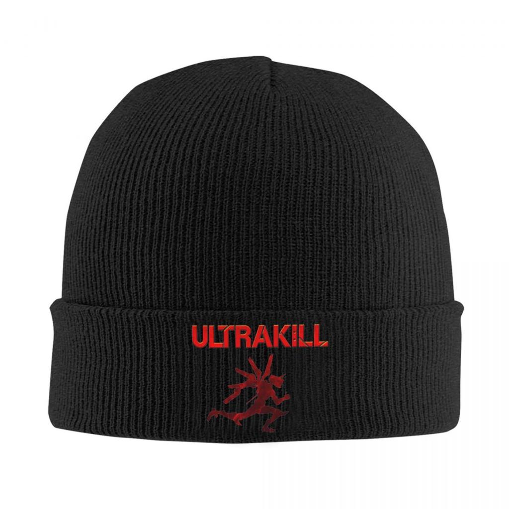 Аксессуары для видеоигры Ultrakill Теплая вязаная шапка Зимняя вязаная шапка-бини Шапки-бини Хип-хоп кепки для унисекс