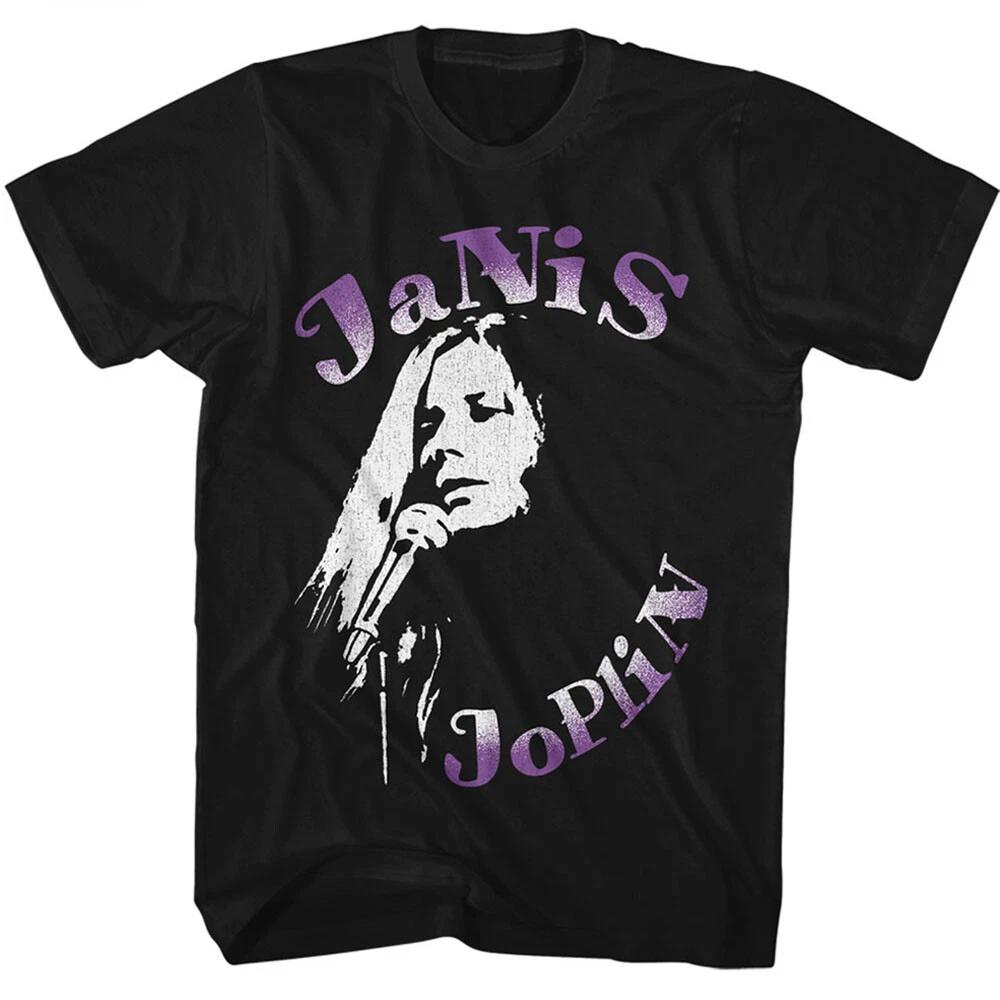 Мужская футболка Janis Joplin Live In Concert Рок и Соул Вудсток Музыкальные Сувениры