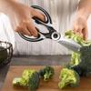 1 шт. кухонные ножницы для еды многофункциональные для мяса птицы из нержавеющей стали утилита куриные кости рыба бытовые ручные гаджеты