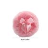 Furry Powder Puff, Baby Powder Puff for Adults, Soft Round Body Cosmetic Powder Puff with Ribbon Ribbon, Dry Makeup Tool for Home/Travel, Body Powder