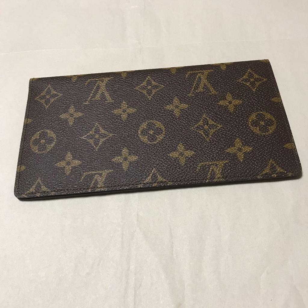 Used Louis Vuitton Monogram Long Wallet Unused