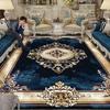 Large Area Gorgeous Carpet Living Room European Decoration Coffee Table Floor Mat Non-slip Bedroom Cloakroom Rugs Customizable